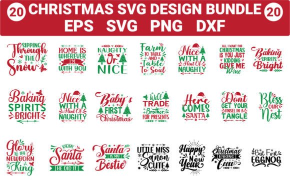 Download Christmas Svg Design Bundle - Christmas svg design Collection