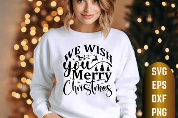 Download We Wish You Merry Christmas SVG Design - Christmas svg design Collection