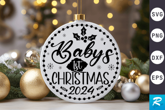Download Babys 1st Christmas SVG Design - Christmas svg design Collection
