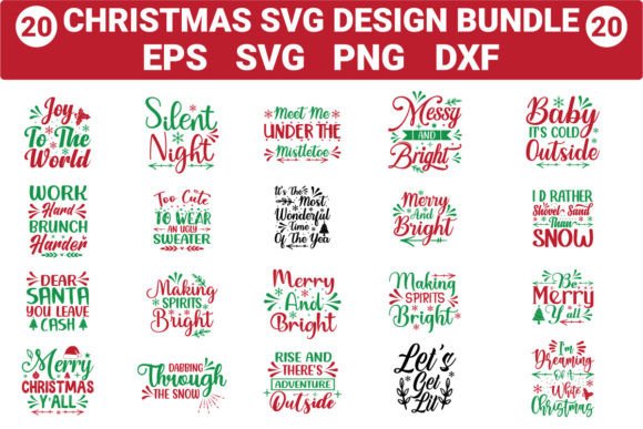 Download Christmas Svg Design Bundle - Christmas svg design Collection