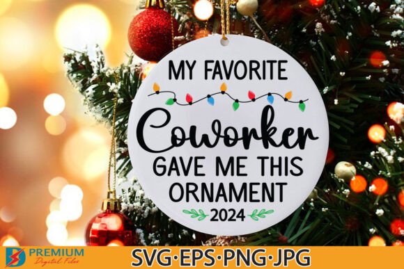 Download Coworker Christmas Gift SVG, Ornament - Christmas gift svg Collection