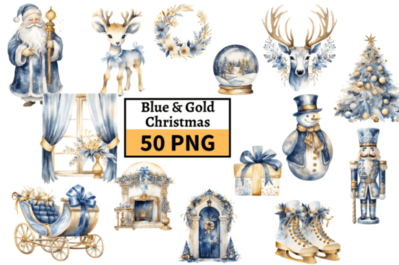 Download Blue Christmas Illustrations Clipart - Christmas illustrations Collection