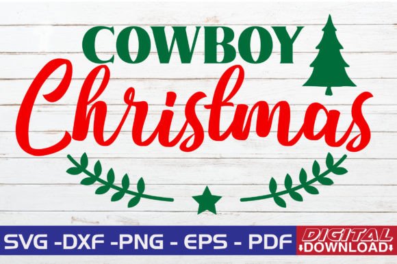 Download Cowboy Christmas SVG Design - Christmas svg design Collection
