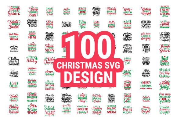 Download 100 Christmas Svg Design Bundle - Christmas svg design Collection