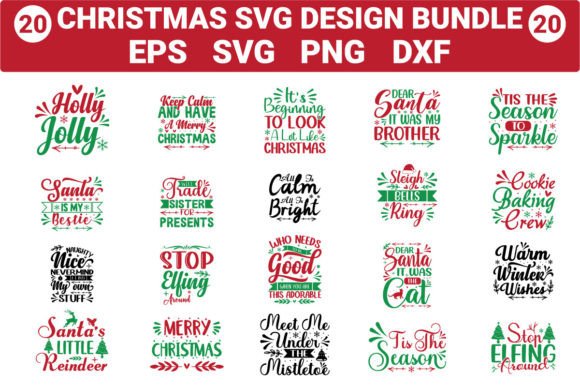 Download Christmas Svg Design Bundle - Christmas svg design Collection