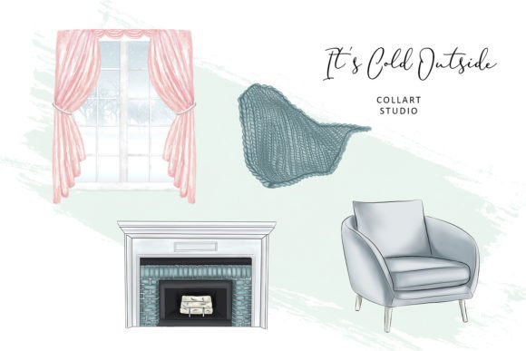 Download Christmas Illustrations, Decor, Interior - Christmas illustrations Collection