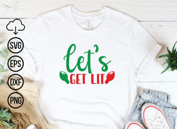 Download Let's Get Lit, Christmas Svg Design - Christmas svg design Collection